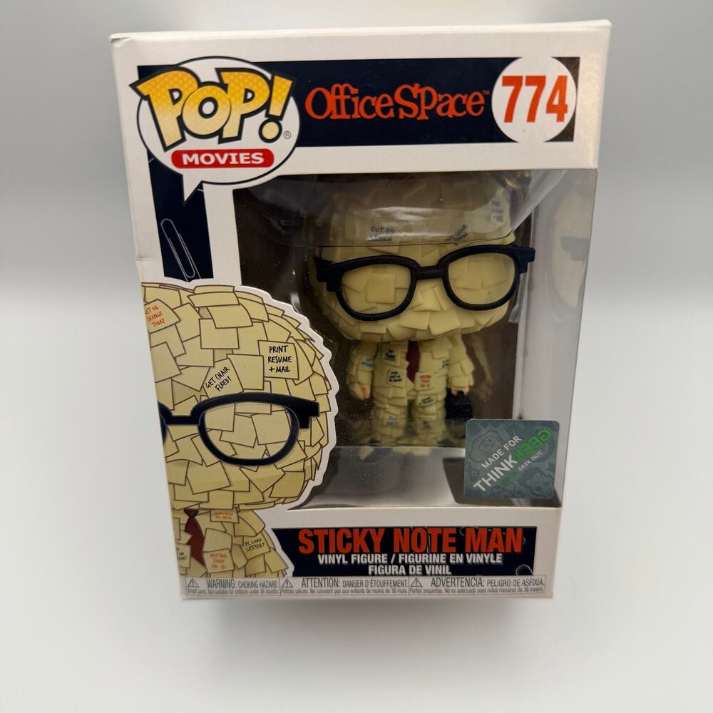 Sticky Note Man #774 Office Space Funko Pop